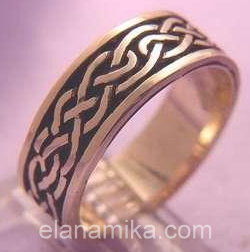 10K Gold Celtic Ring #gldcltcthick5-Click Here to view additional photos