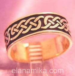 10K Gold Celtic Ring #gldcltcthick4-Click Here to view additional photos