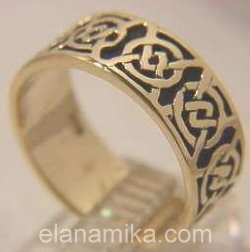 10K Gold Celtic Ring #gldcltcthick3-Click Here to view additional photos