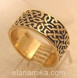 10K Gold Celtic Ring #gldcltcthick2-Click Here to view additional photos