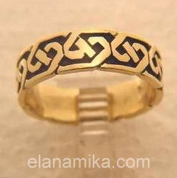 10K Gold Celtic Ring #gldcltcthick6-Click Here to view additional photos